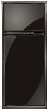 Norcold Lower Door Panel 639622 (black acrylic | fits the Polar N7
