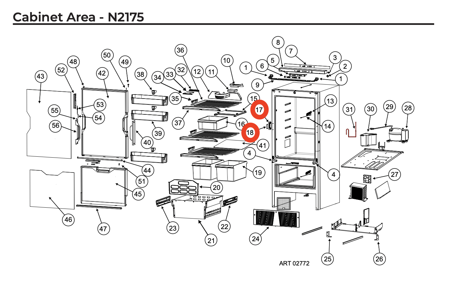 【新品 RSD2025 冊子付】Neighbors Complain Norcold® Door Latch Plate 692758 (Fits N2090, N2152 & N2175 Series