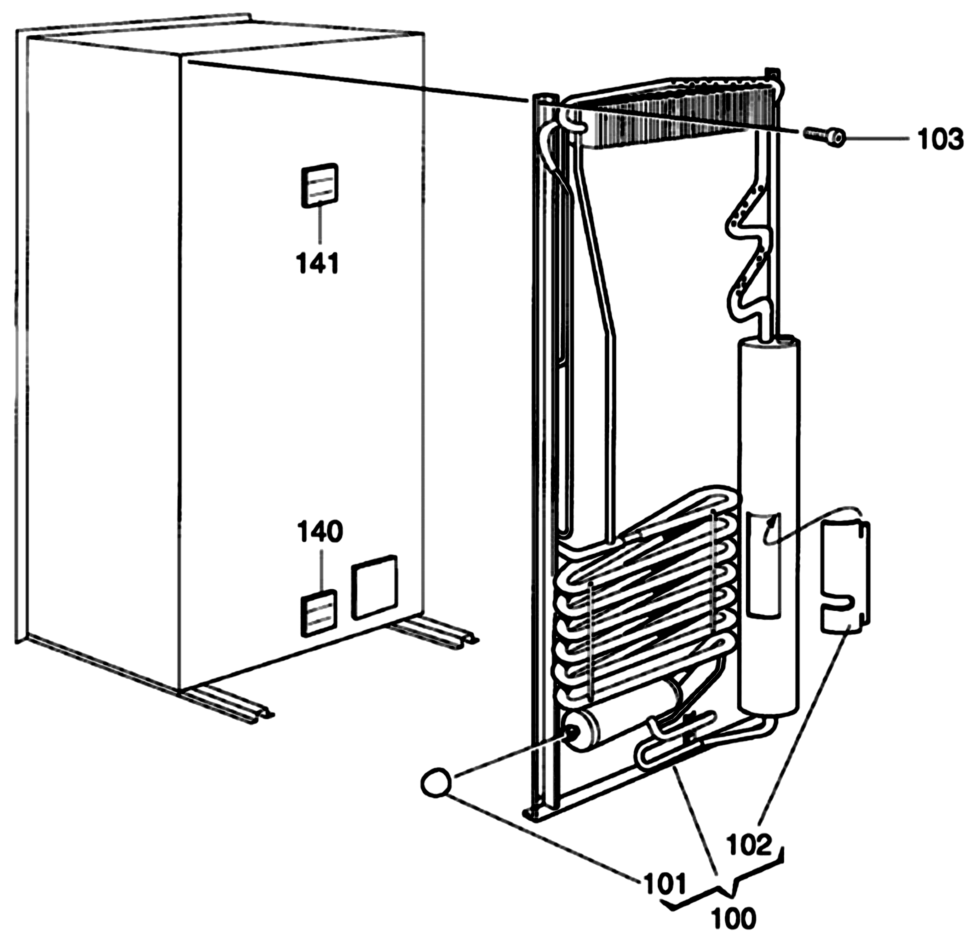 Dometic RM2862 Cooling Unit exploded parts diagram